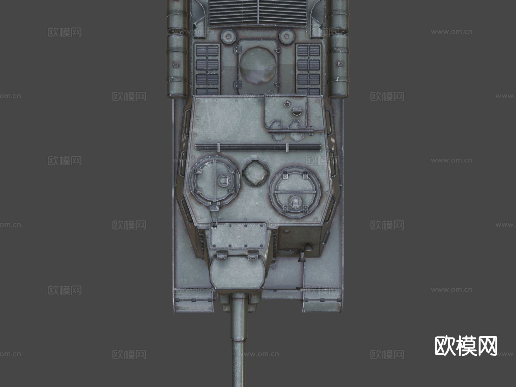 俄罗斯自行火炮坦克3d模型