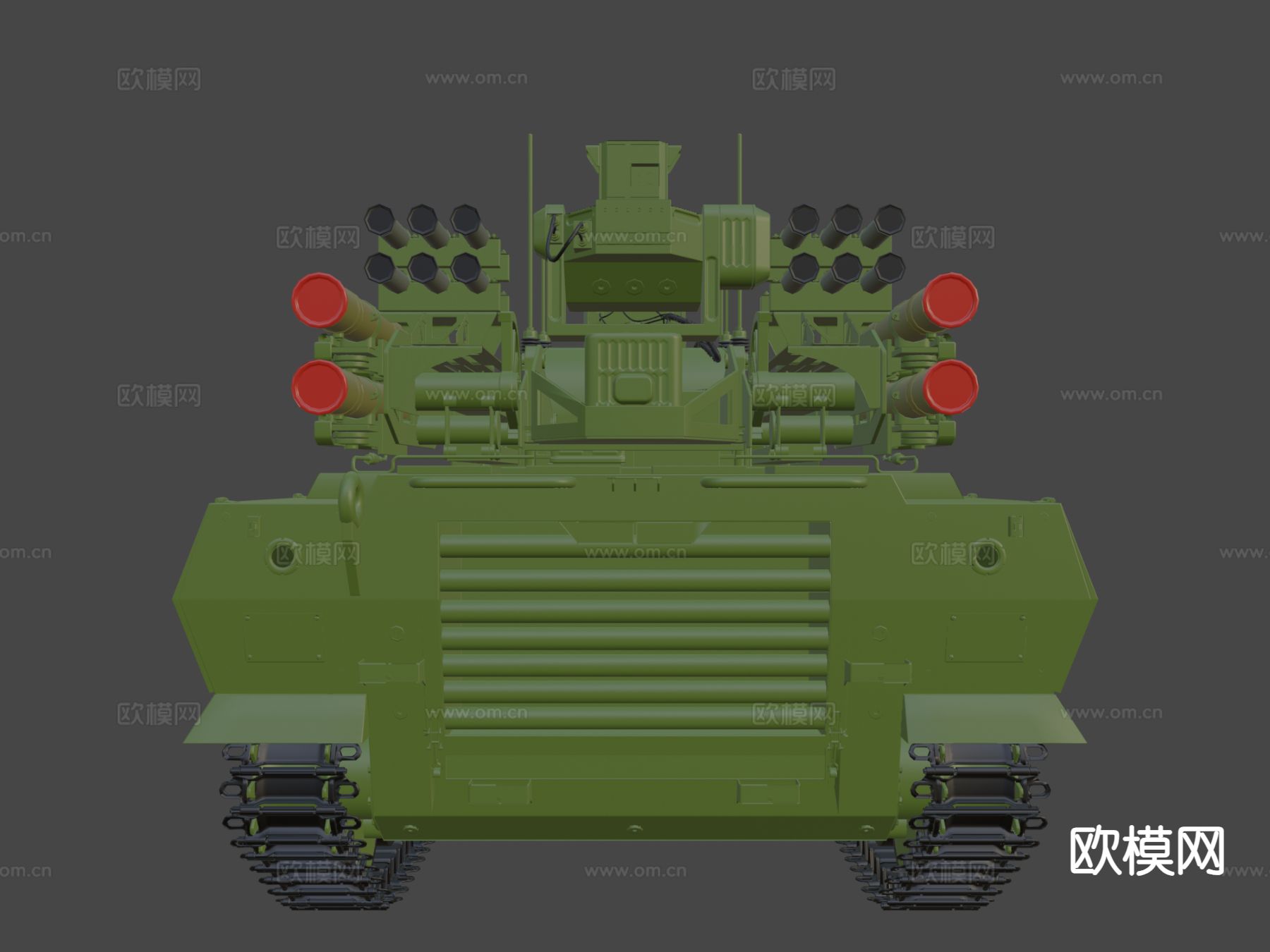 坦克 装甲车3d模型