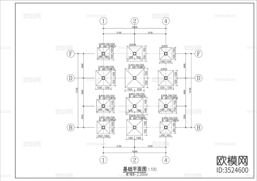 三層歐式鄉(xiāng)村自建房建筑施工圖下載(渲染圖5)