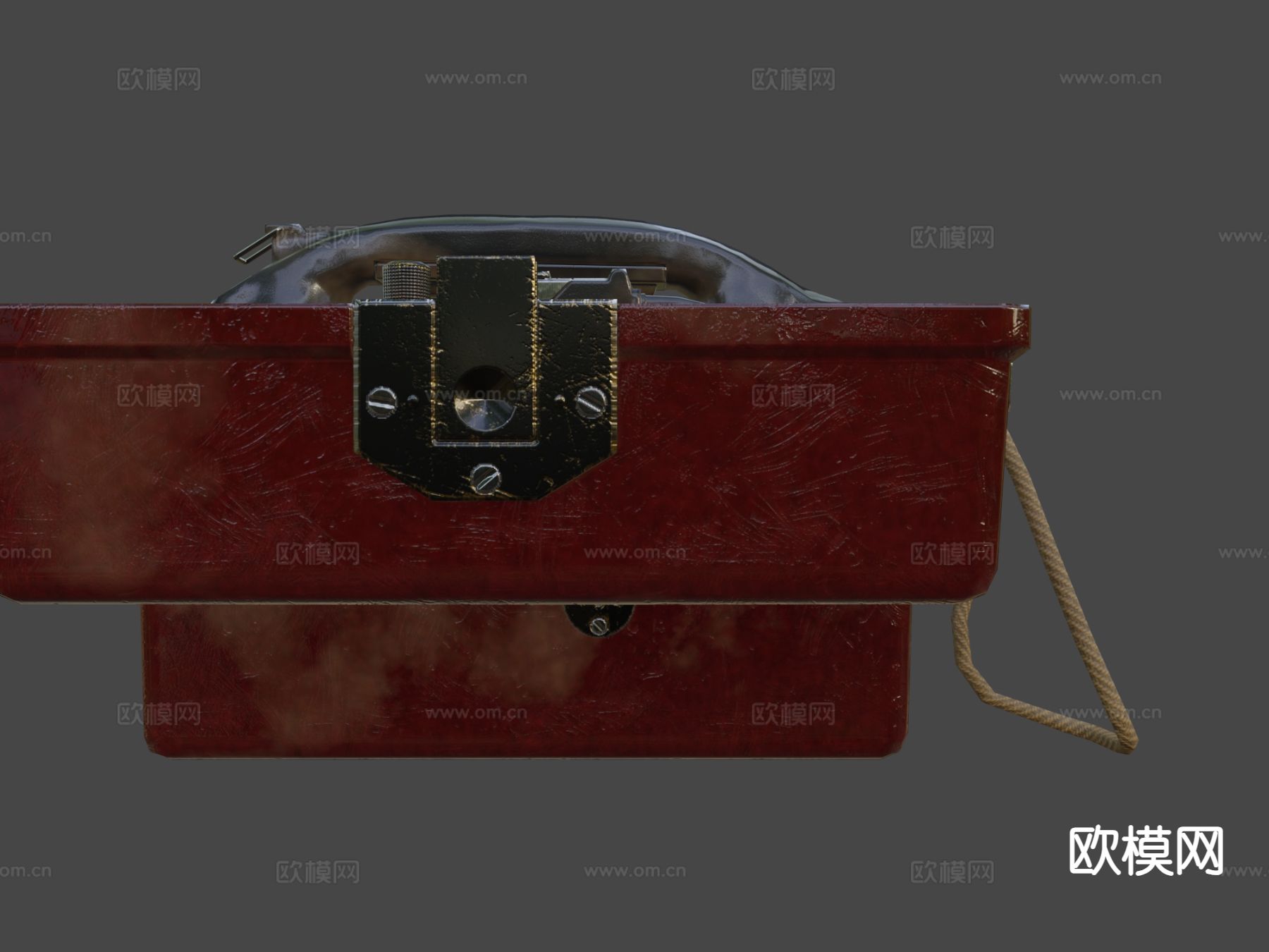 德国二战座机 电话3d模型下载（渲染图4）