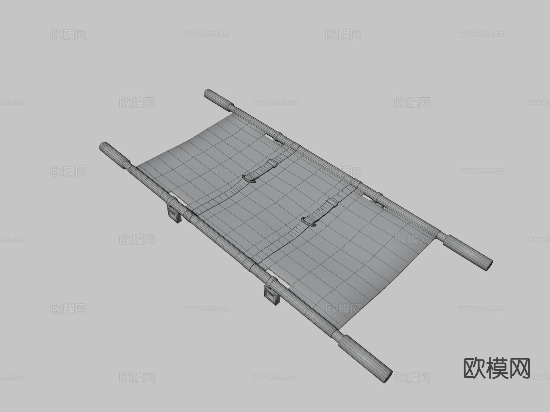 军用担架 医疗担架3d模型