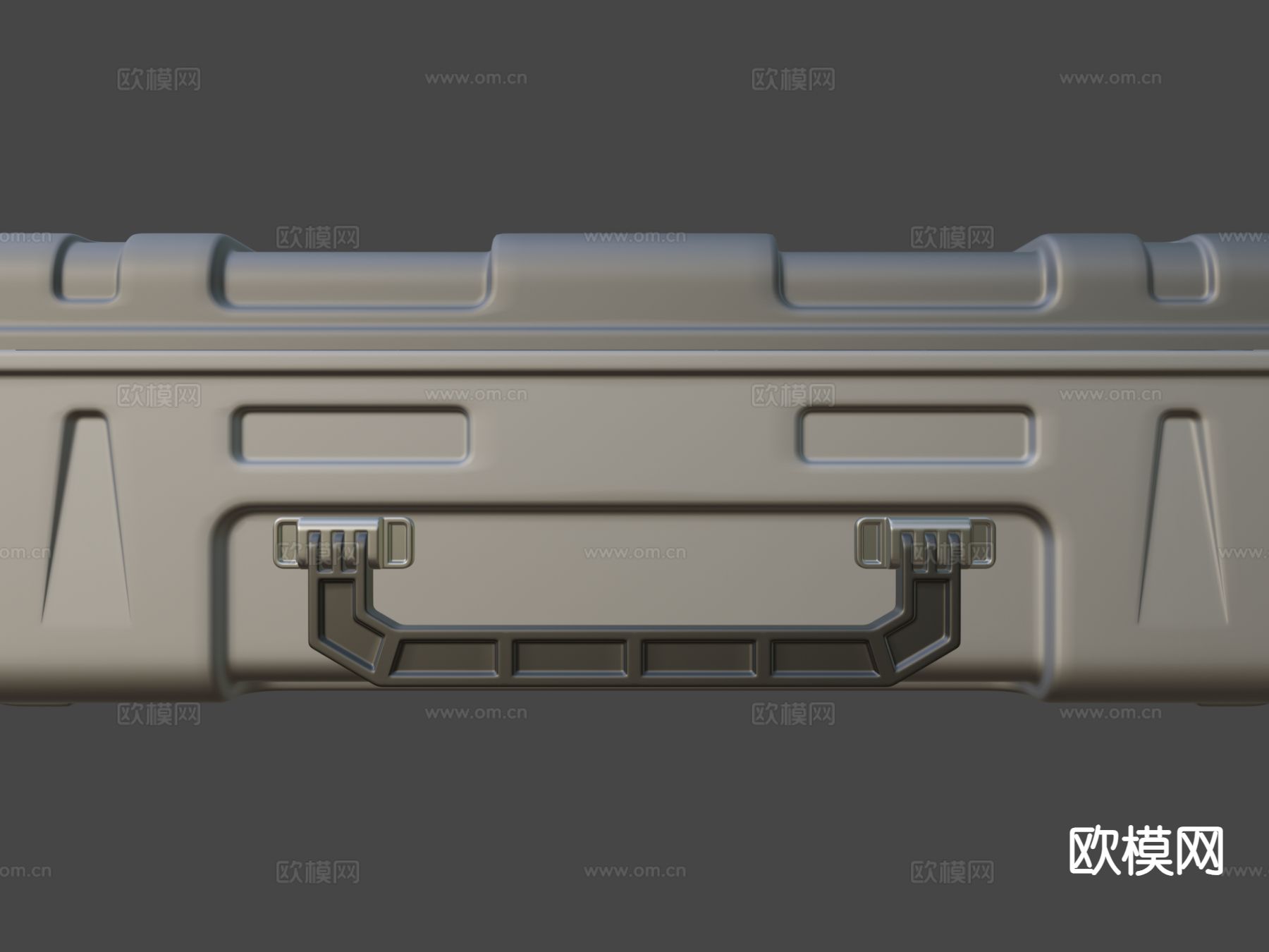 军用集装箱 工具箱 手提箱3d模型