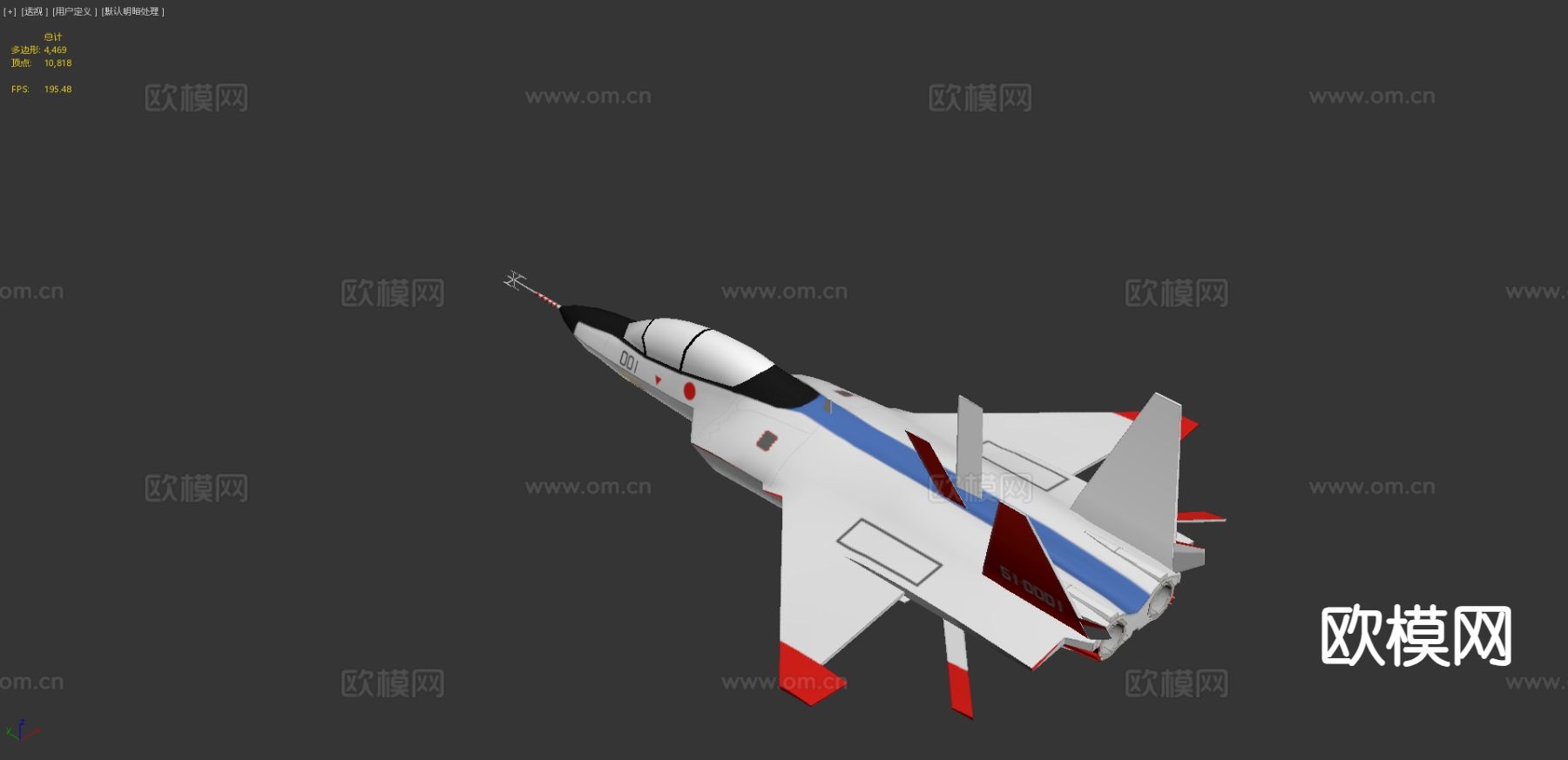 飞机 战斗机3d模型
