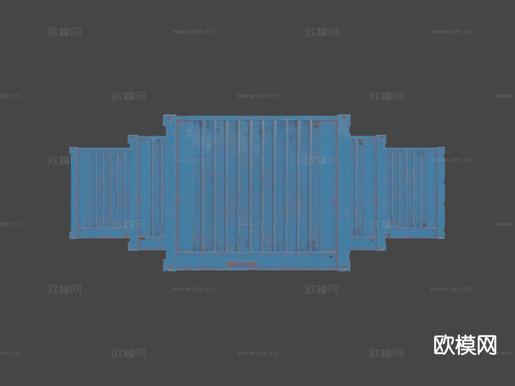 运输箱 集装箱 货箱3d模型