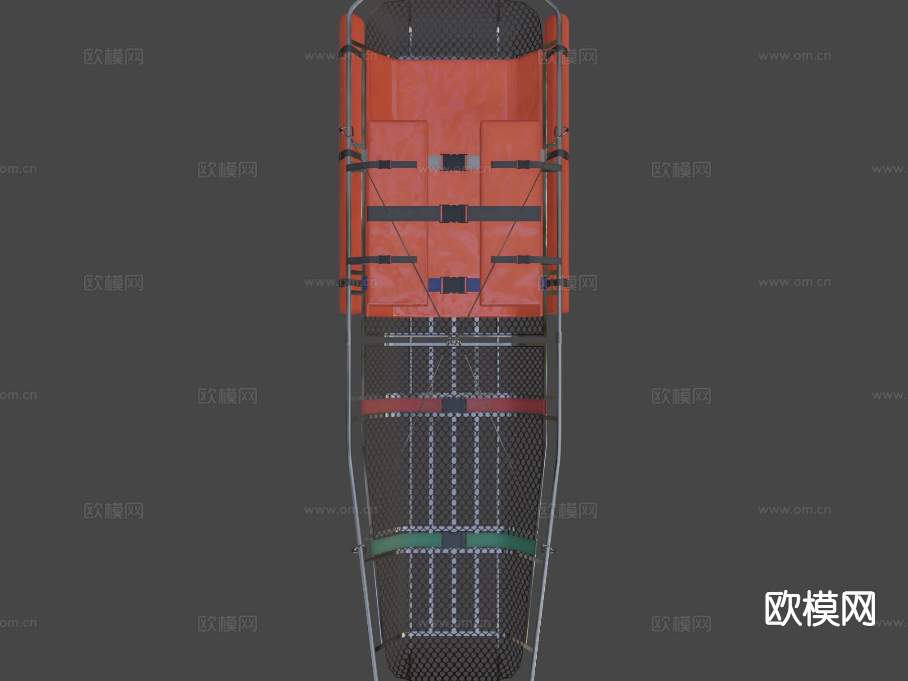 直升机救援担架3d模型