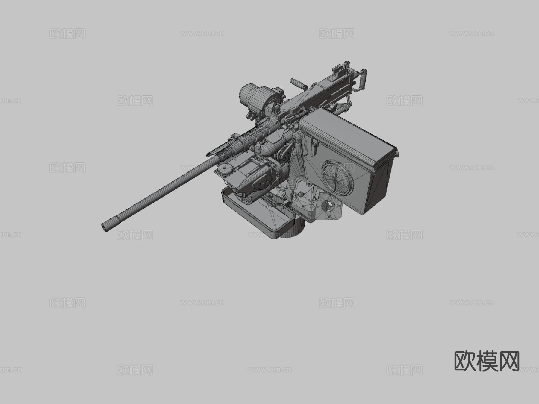 炮塔 导弹发射器3d模型