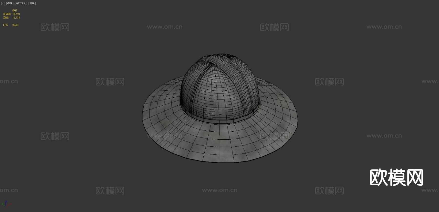 中世纪骑士头盔3d模型