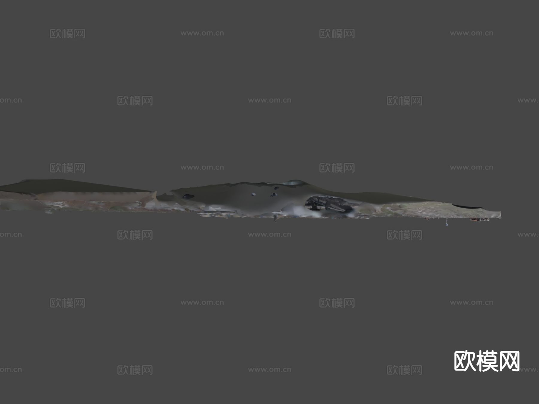 乌克兰毁坏桥梁3d模型下载（渲染图9）