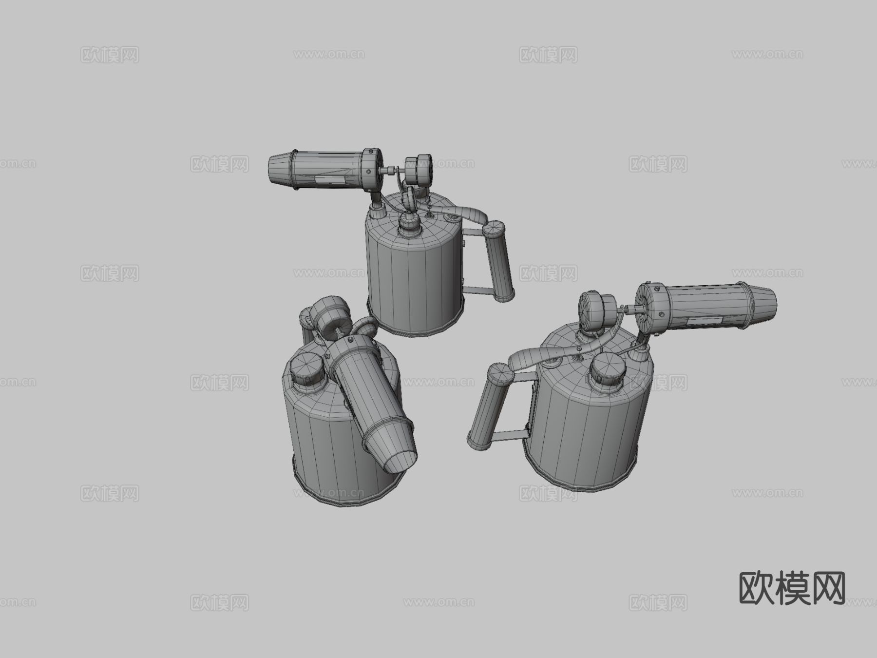 喷火器3d模型