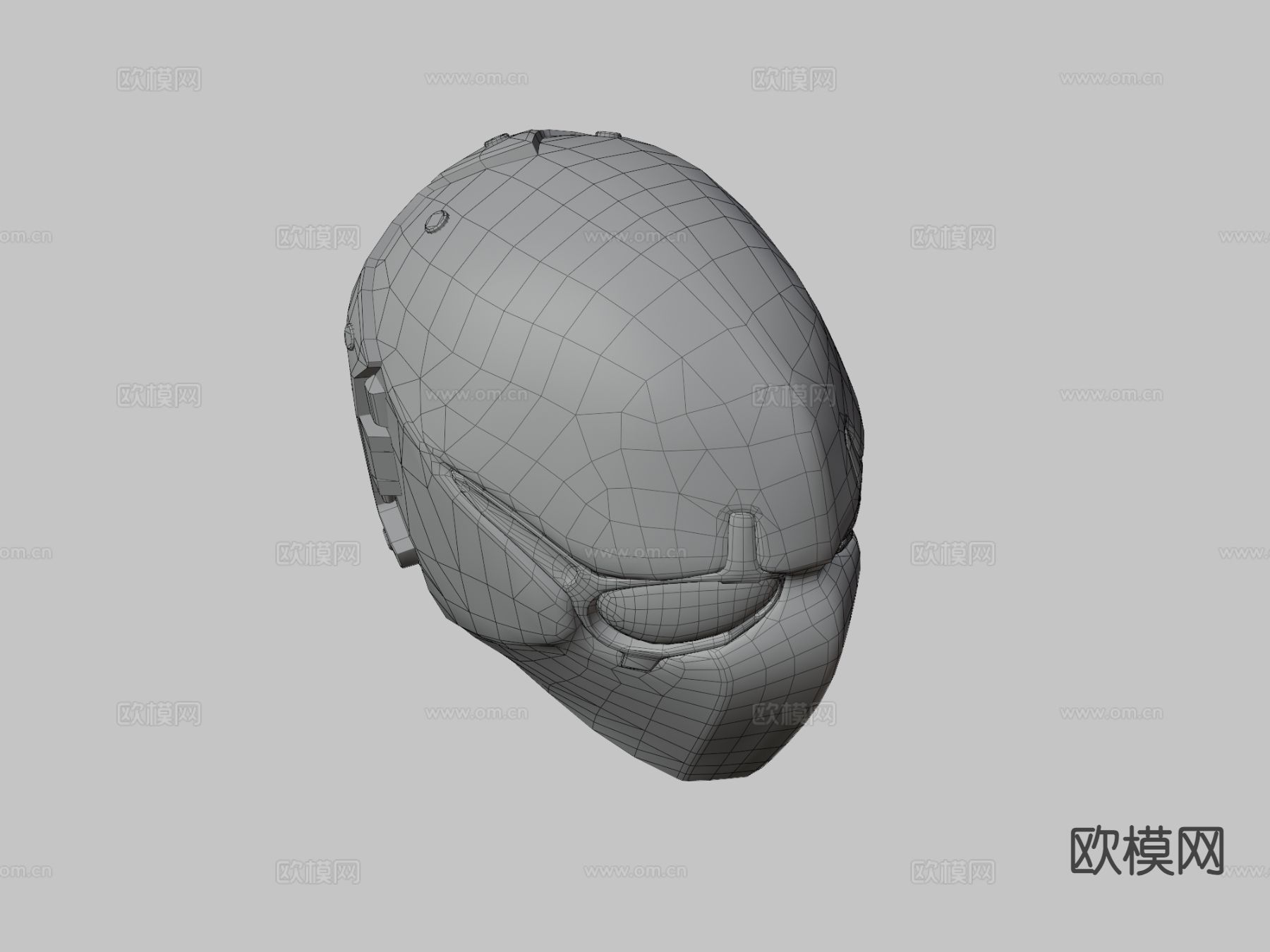 防弹面具3d模型