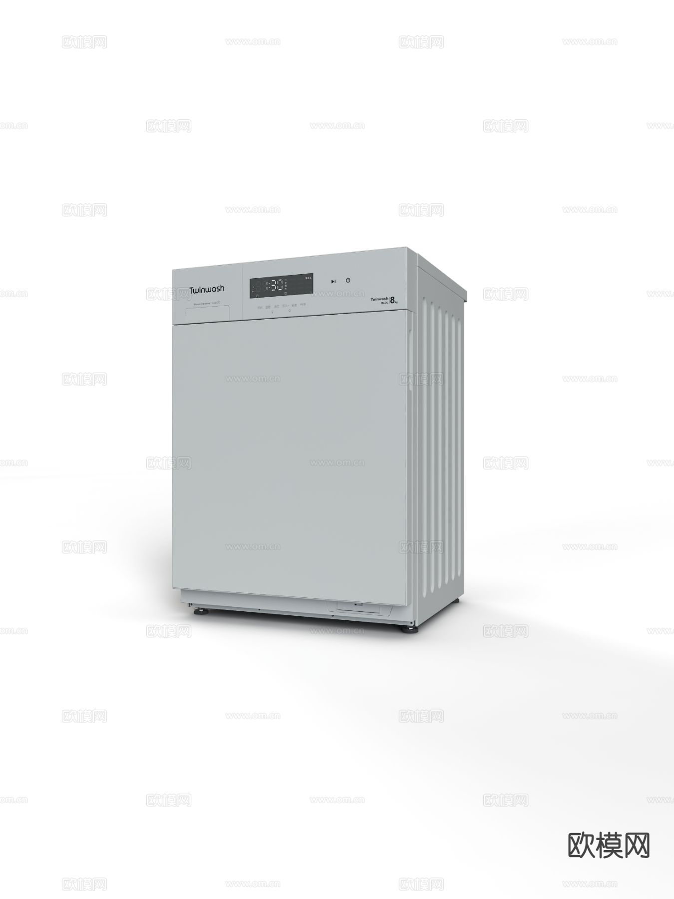 twinwash洗衣机免费3d模型下载