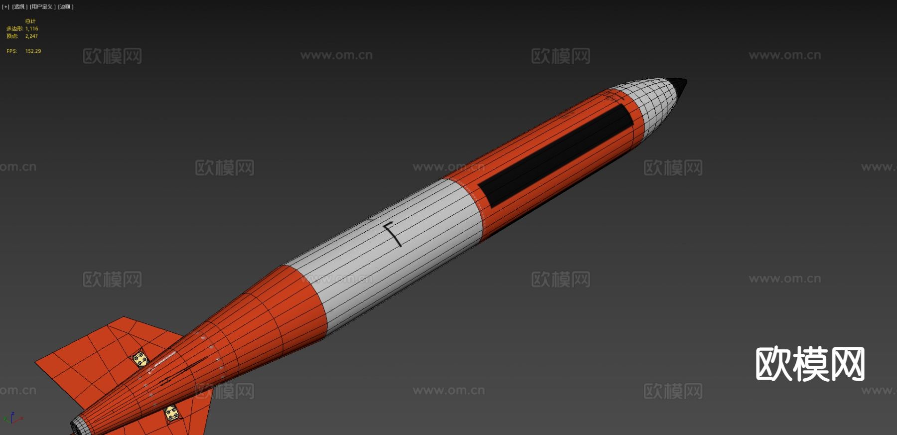 B61-12核弹3d模型