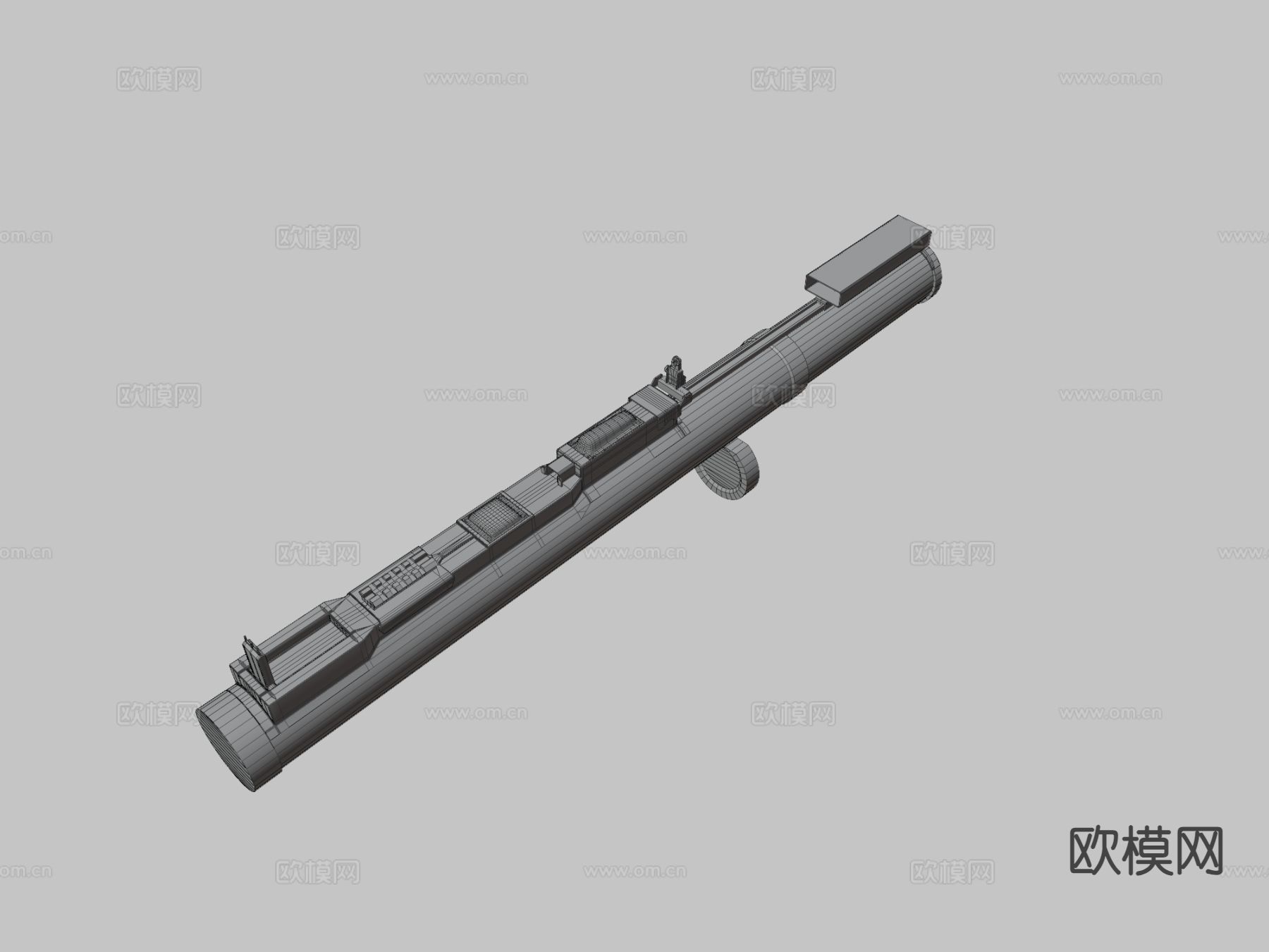 轻型反坦克武器3d模型