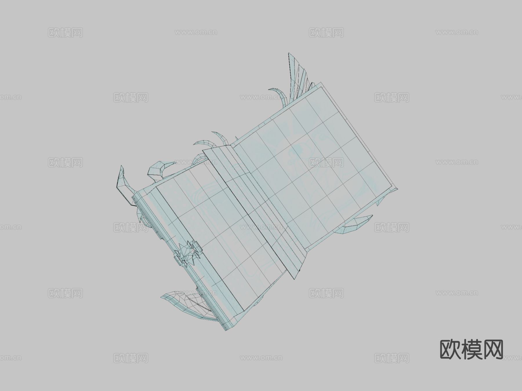 原神催化剂道具书3d模型