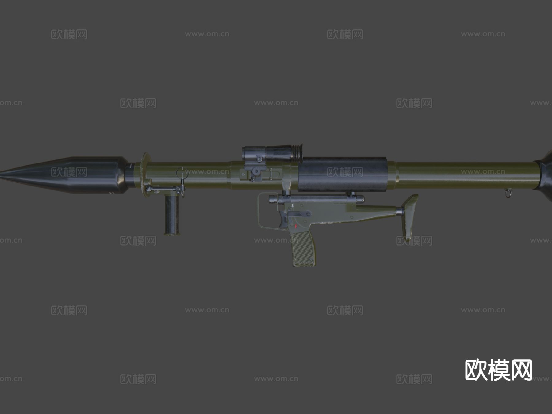 导弹发射器3d模型下载（渲染图6）