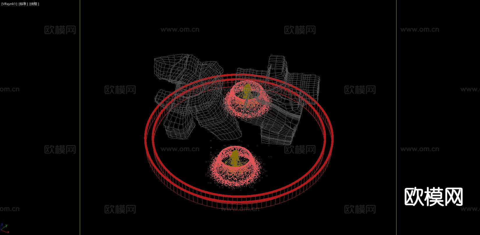 城市雕塑 水景 景观雕塑3d模型