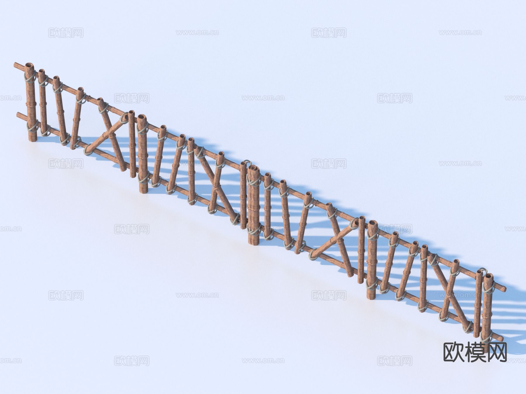 栅栏 围栏 护栏3d模型