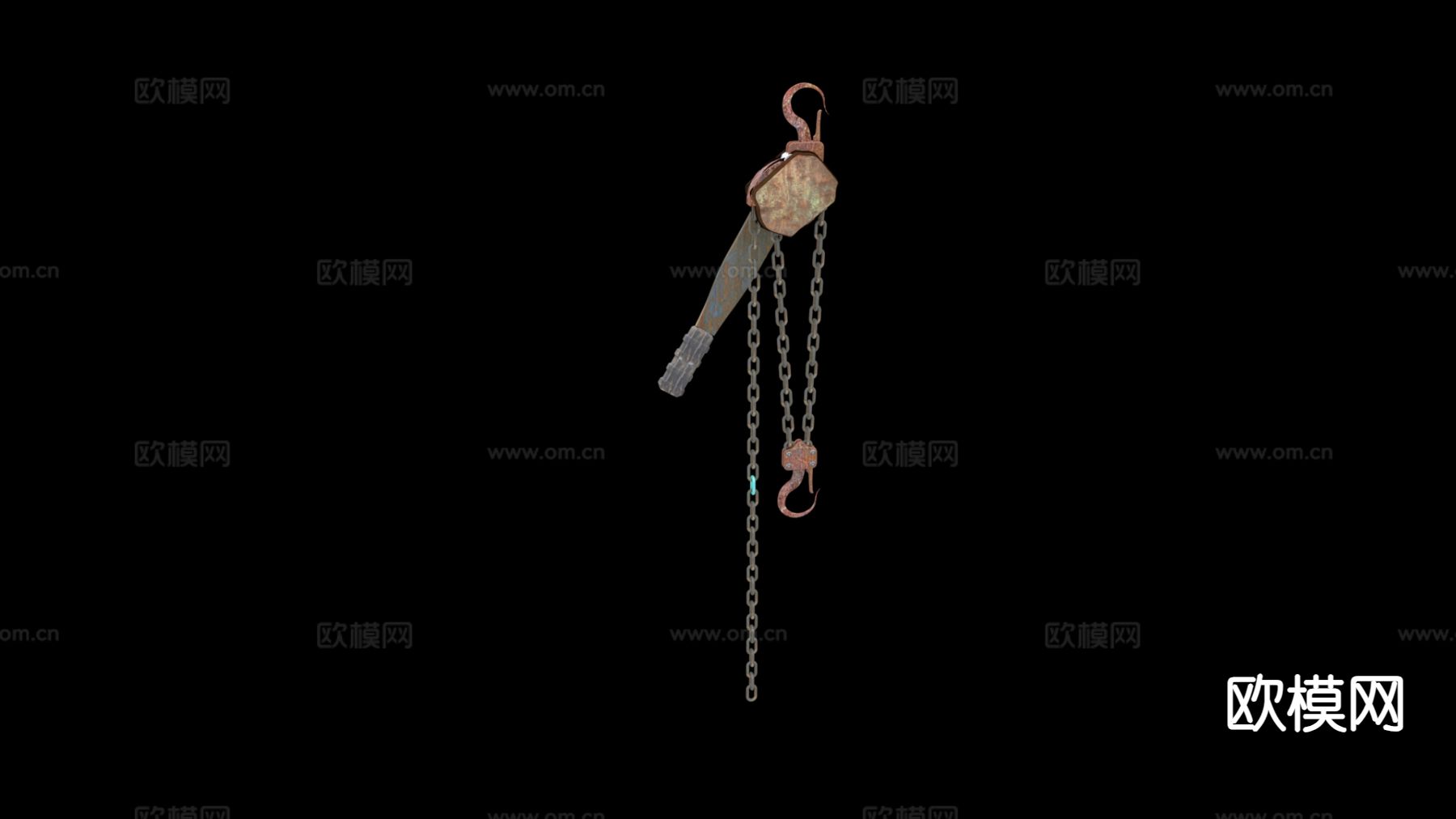 工业设备 机械设备su模型下载（渲染图2）