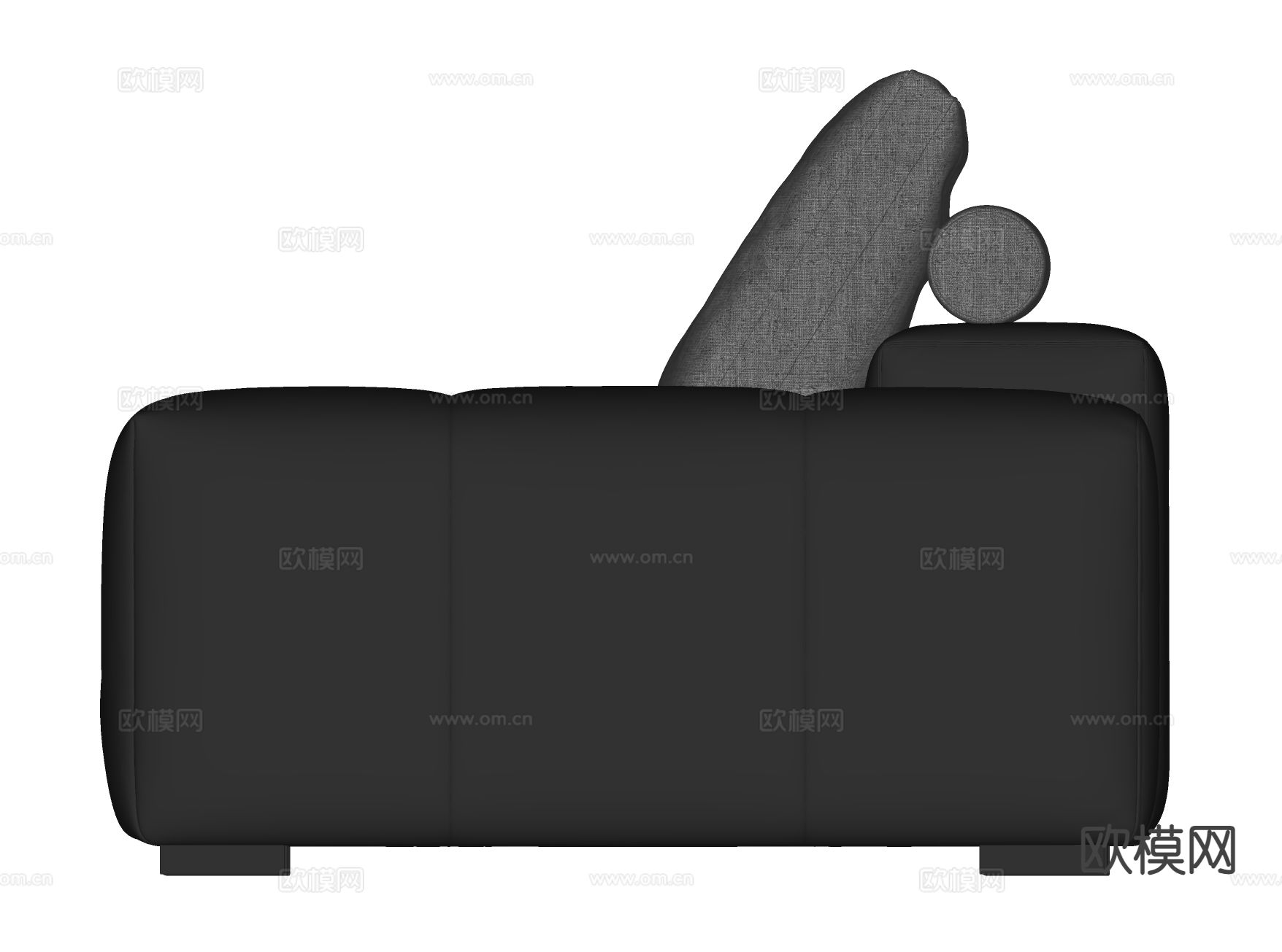 现代多人沙发su模型下载（渲染图4）