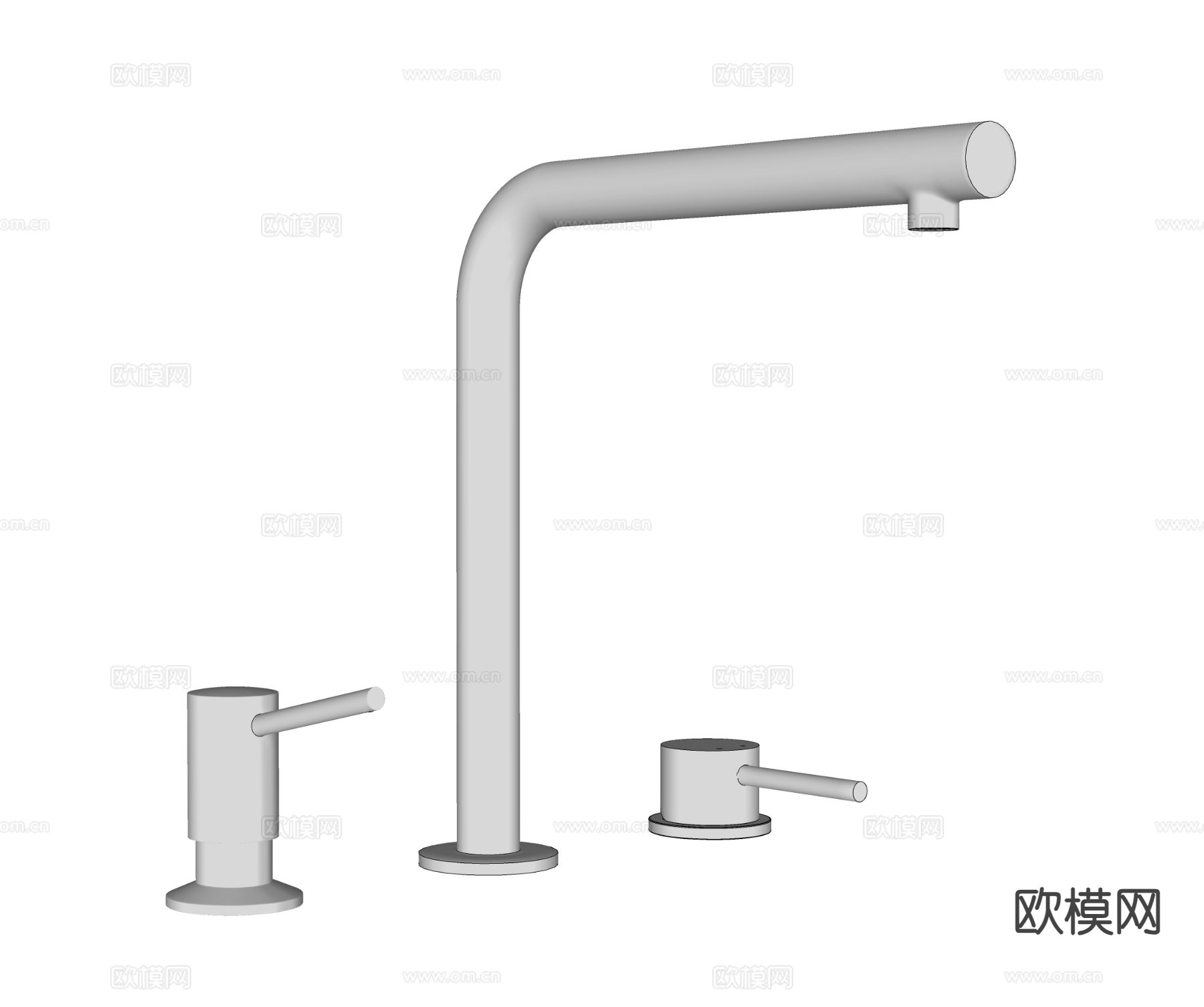 Omoikiri水龙头su模型