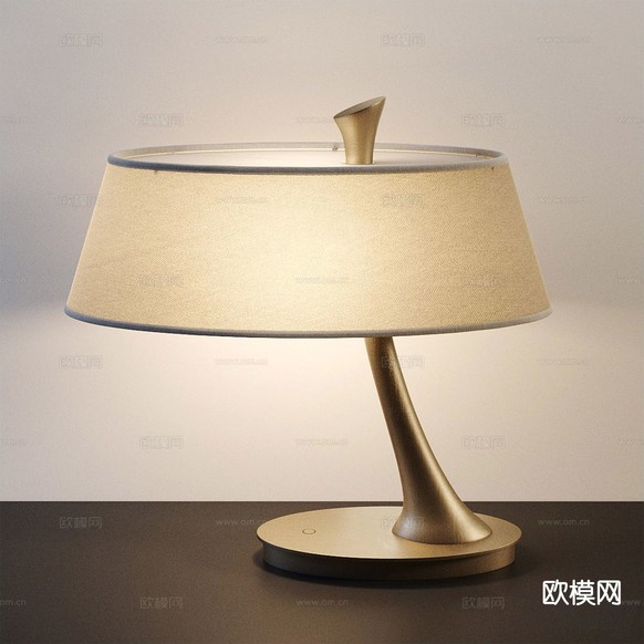 Promemoria现代台灯d模型下载(渲染图1)