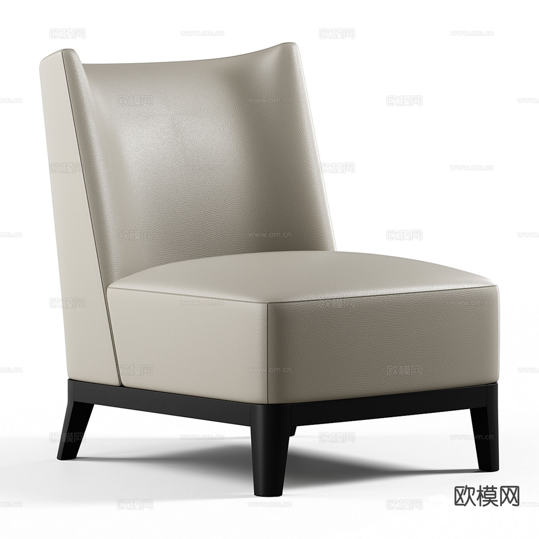 Liaigre现代休闲椅3d模型下载（渲染图1）