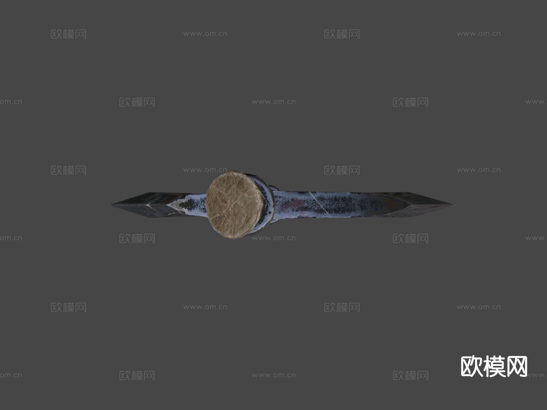 幻想斧su模型下载（渲染图5）