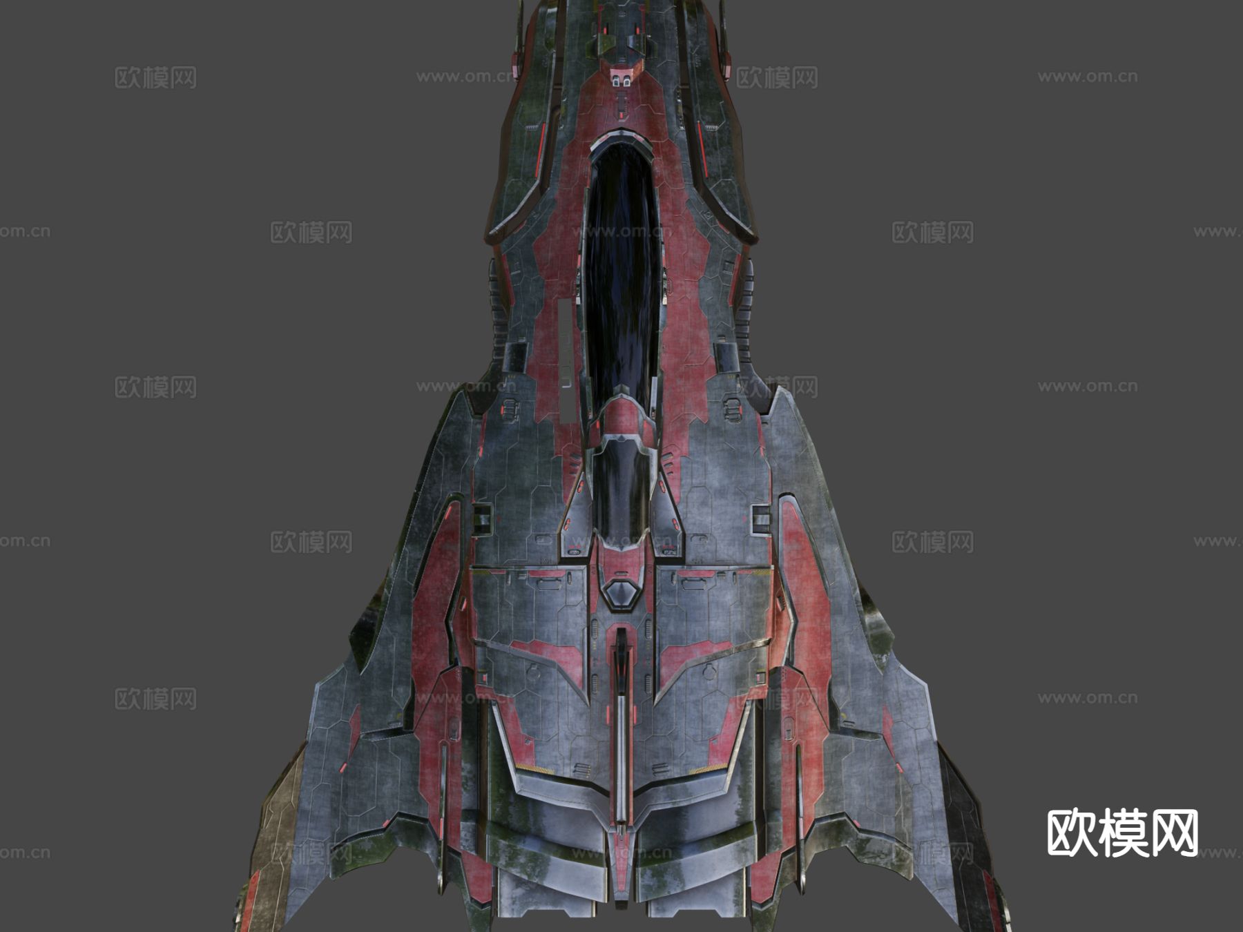 宇宙飞船su模型下载（渲染图7）