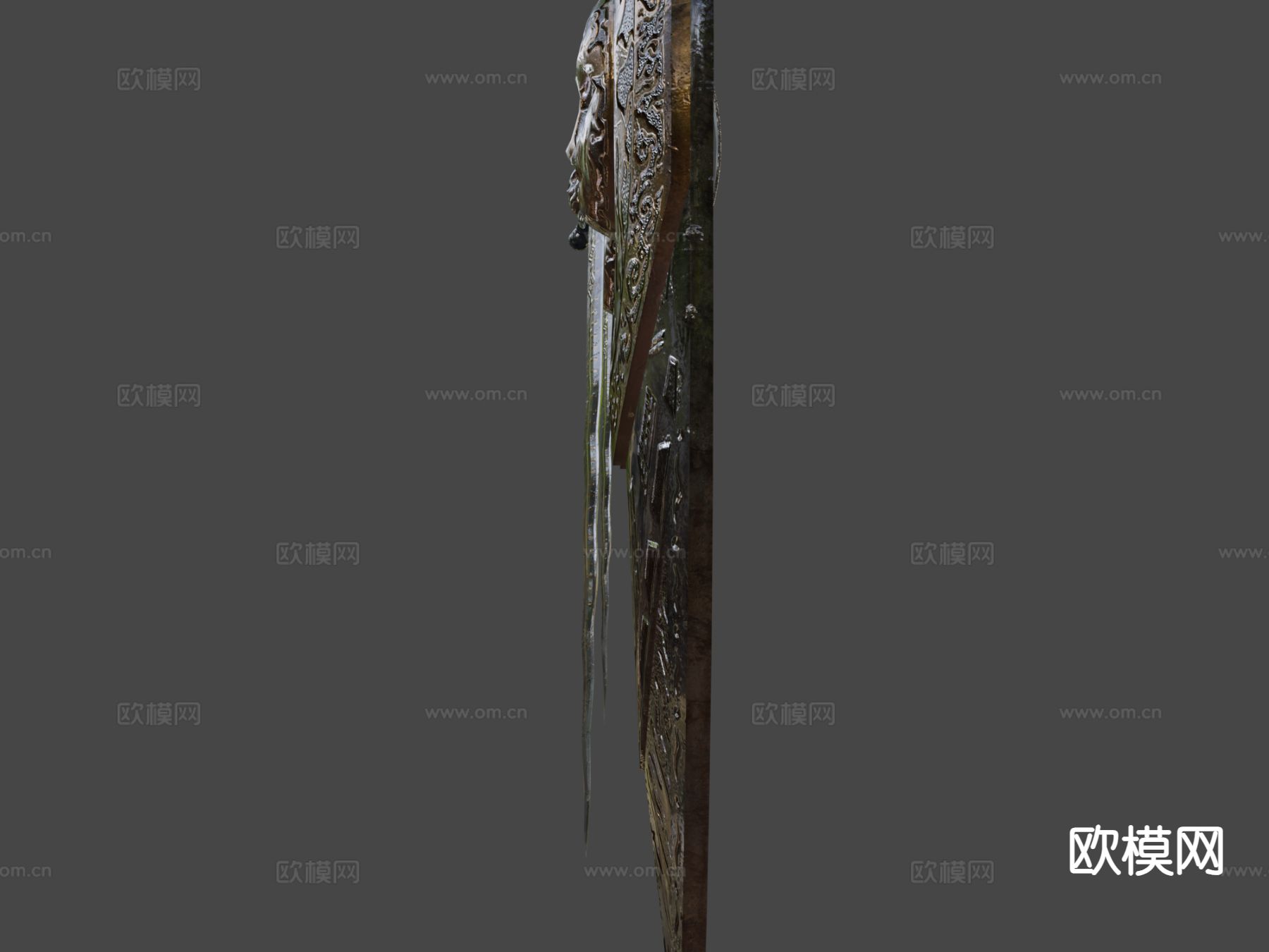 沃蒂格尔-剑盾套装su模型下载（渲染图2）