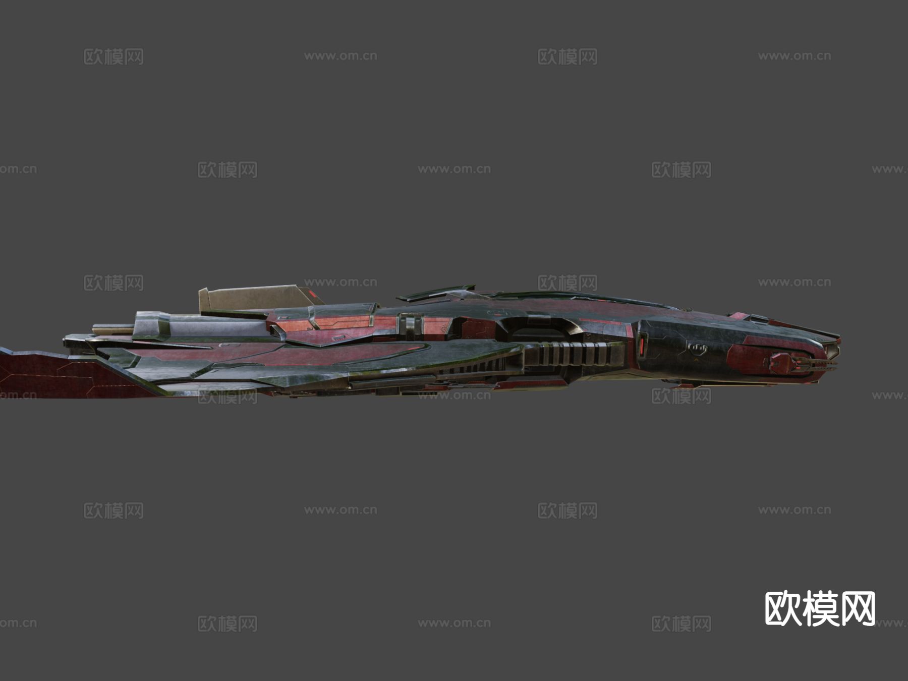 宇宙飞船su模型下载（渲染图5）