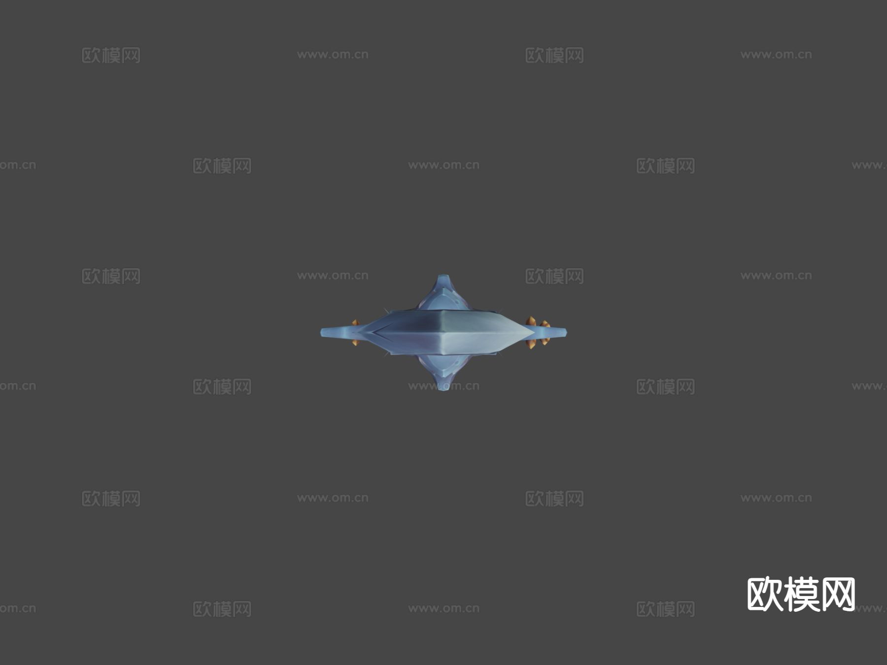 巫师风格化剑su模型下载（渲染图4）