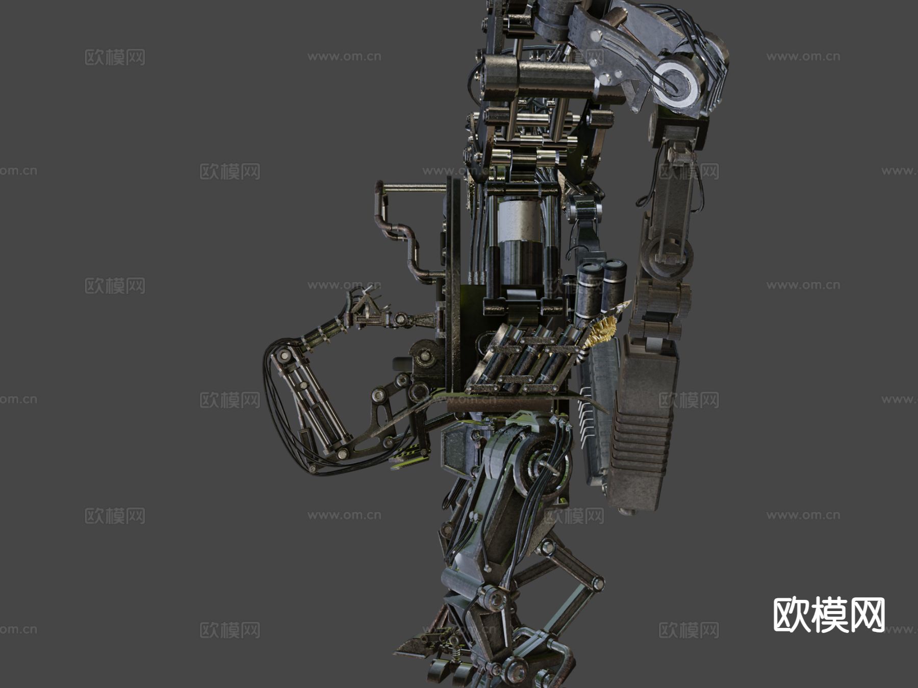 机器人 机甲su模型下载（渲染图6）