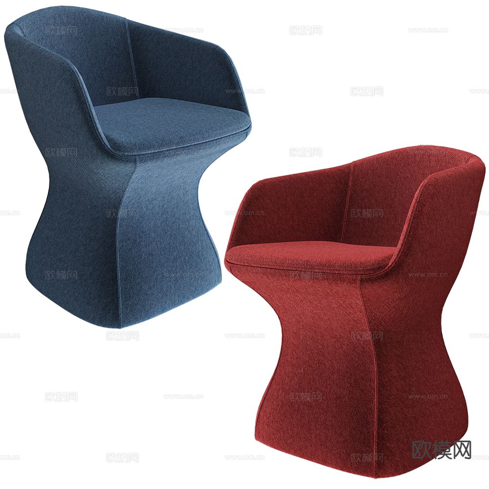 现代休闲椅 休闲沙发 椅子3d模型下载
