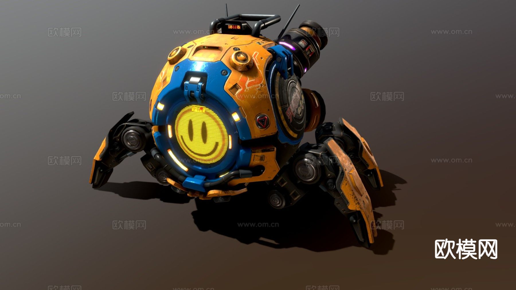 智能无人机su模型下载（渲染图4）