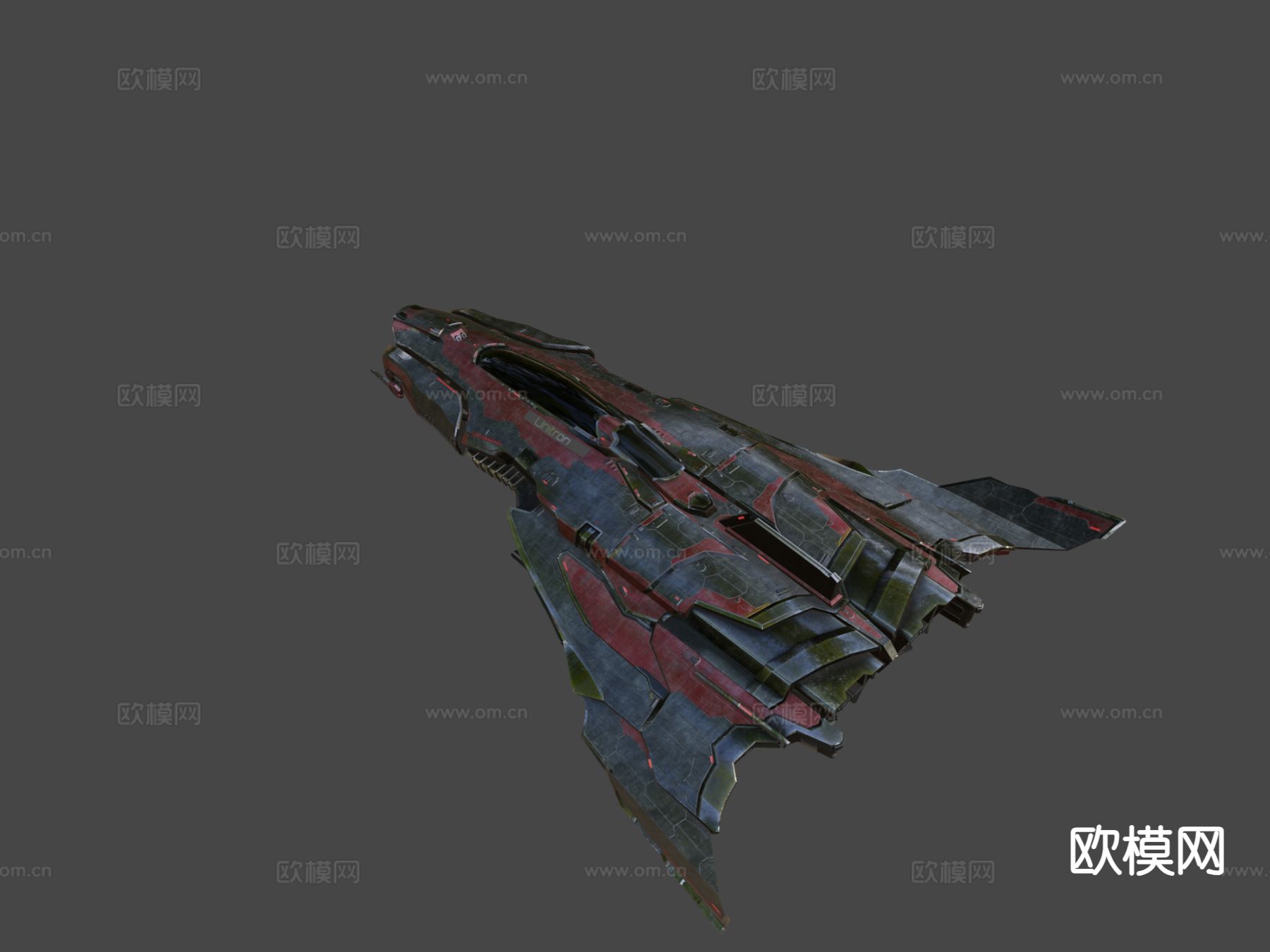宇宙飞船su模型下载（渲染图6）