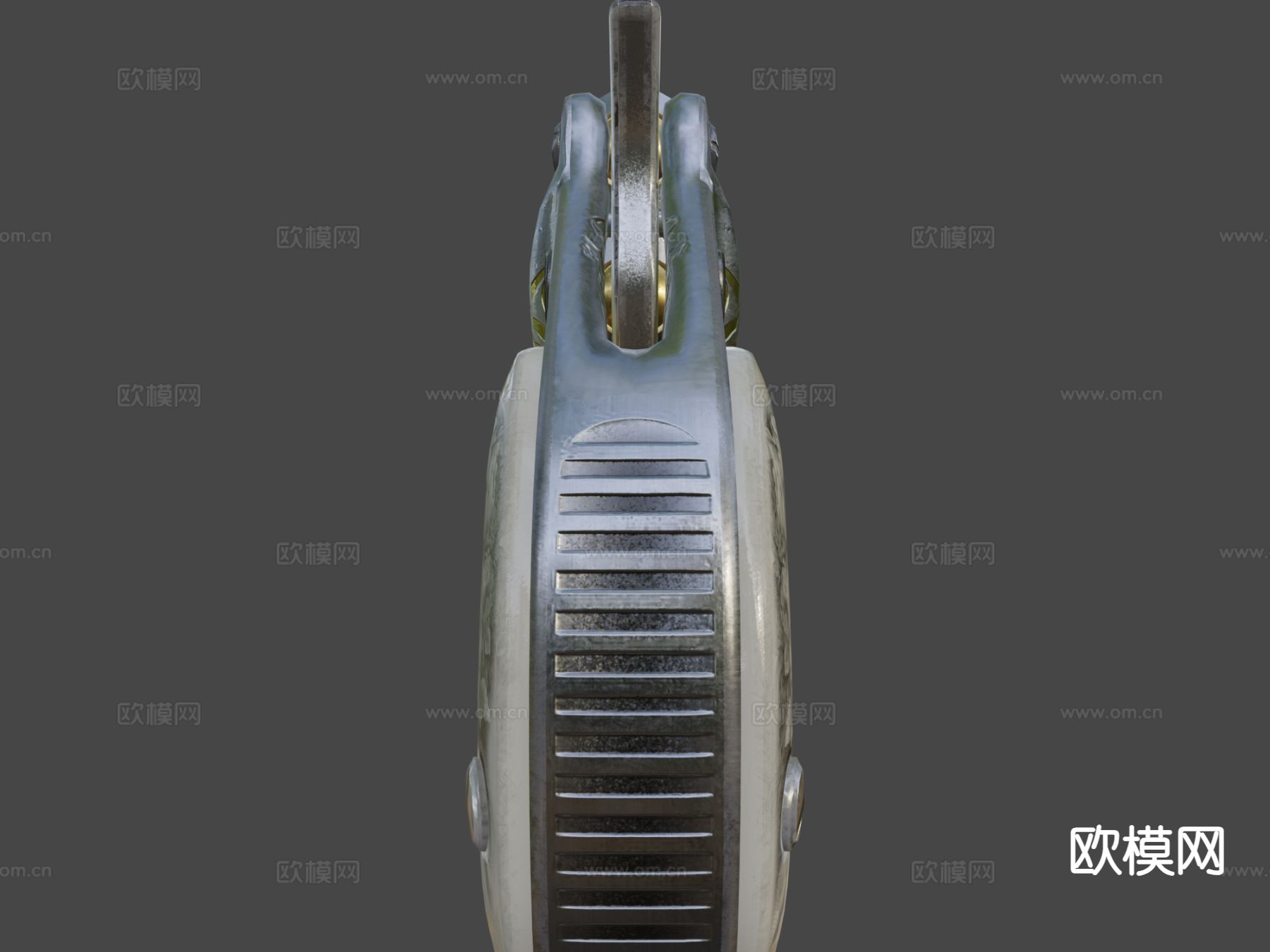 双管手枪su模型下载（渲染图6）