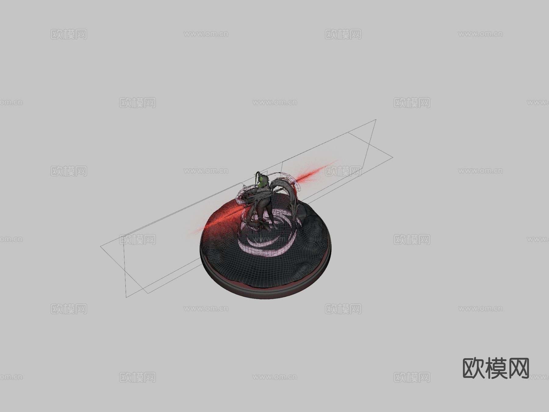 手办 赤月之女儿希利亚su模型下载（渲染图1）