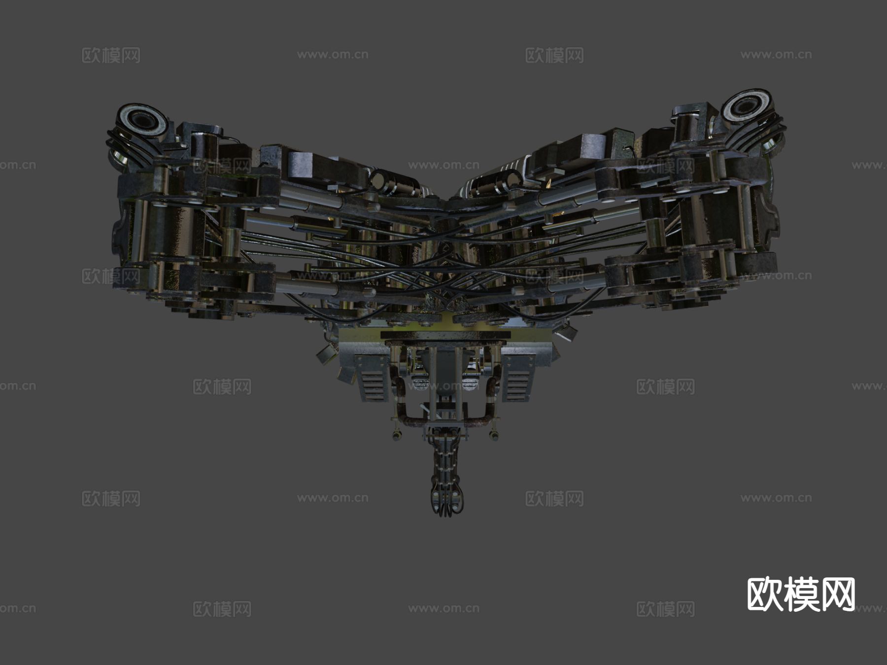 机器人 机甲su模型下载（渲染图7）