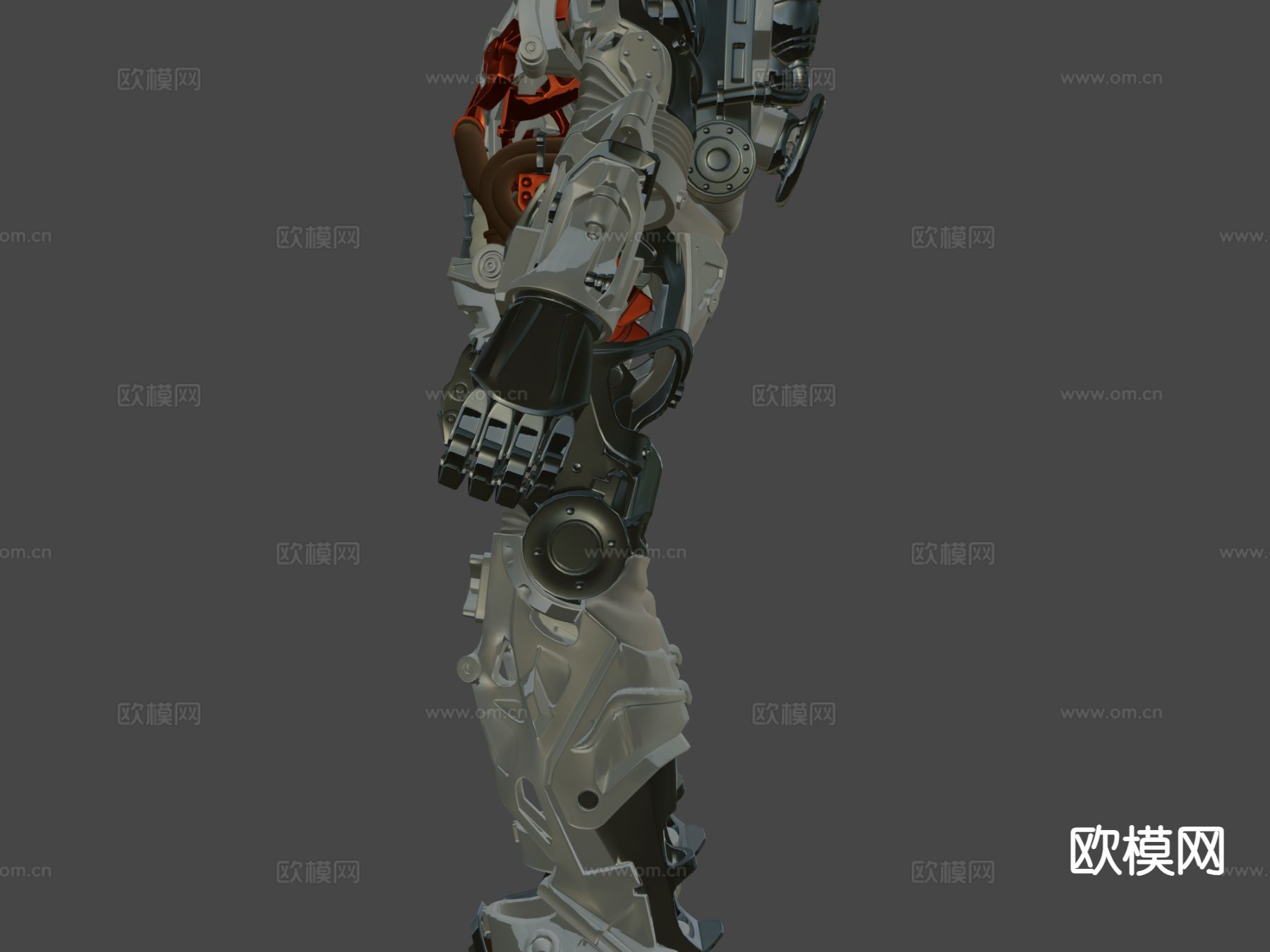 动力装甲模型su模型下载（渲染图2）