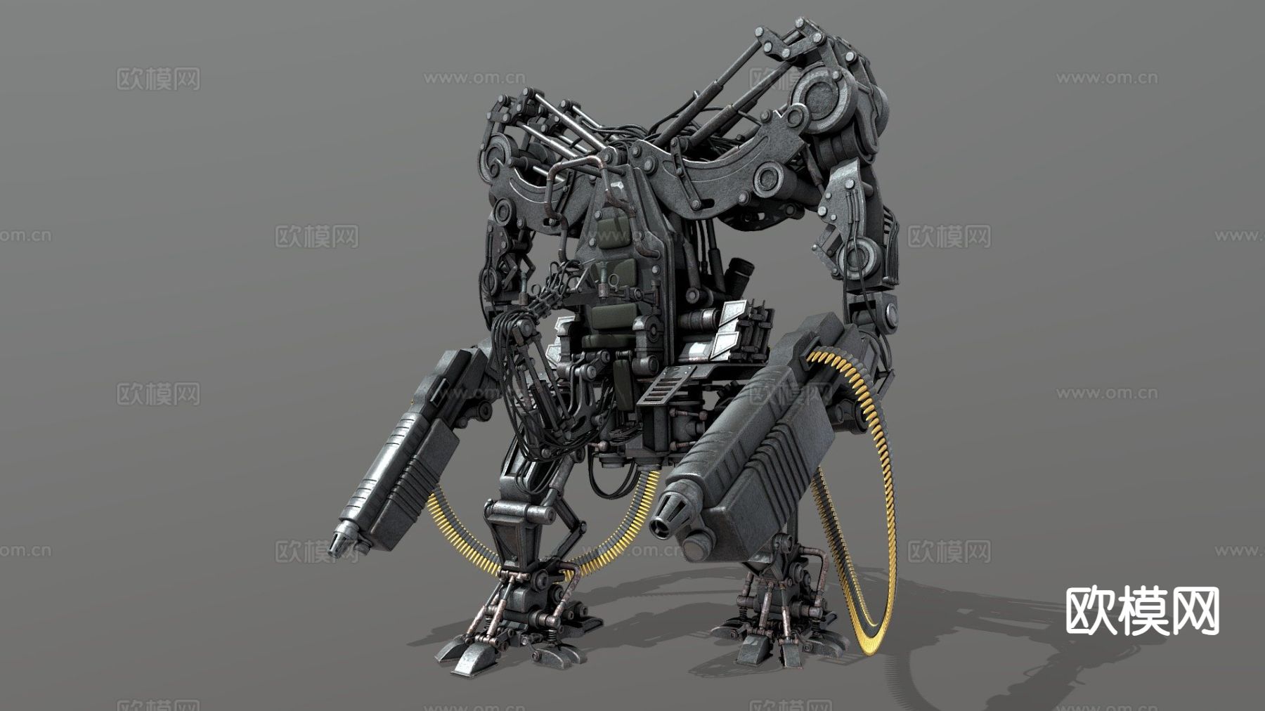机器人 机甲su模型下载（渲染图3）
