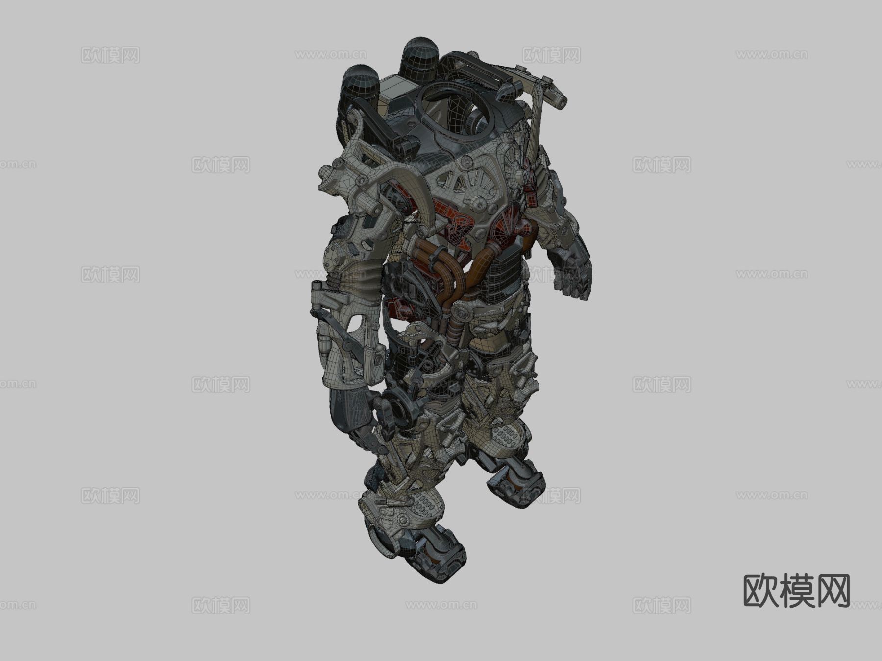 动力装甲模型su模型下载（渲染图6）