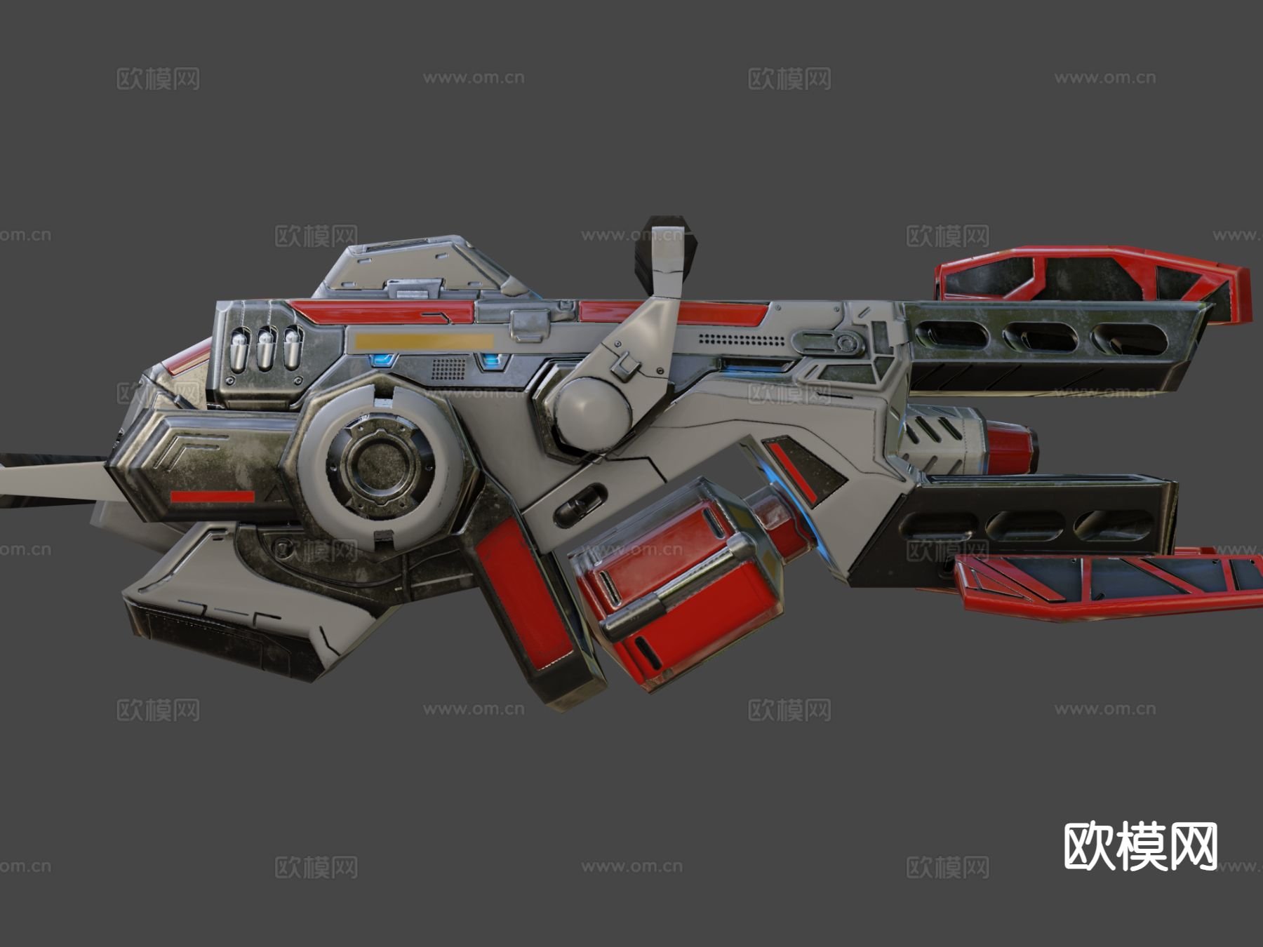 激光束枪su模型下载（渲染图7）