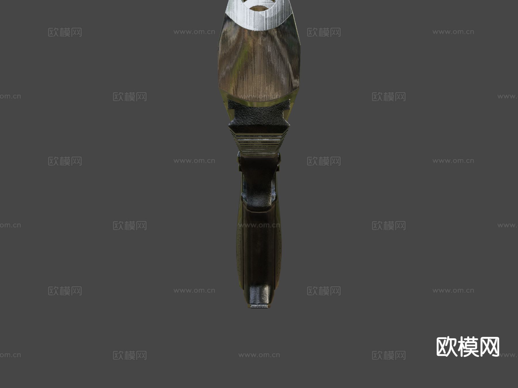 沙漠之鹰手枪su模型下载（渲染图5）