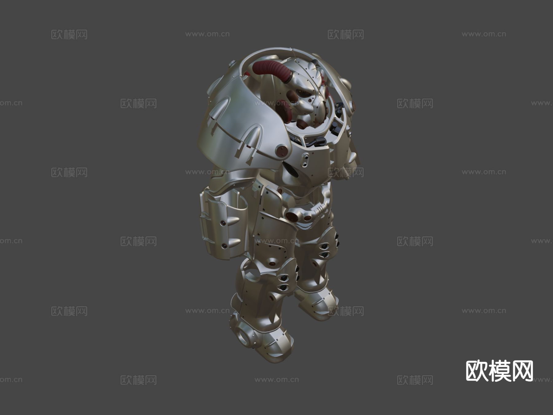 动力装甲X-01型su模型下载（渲染图5）