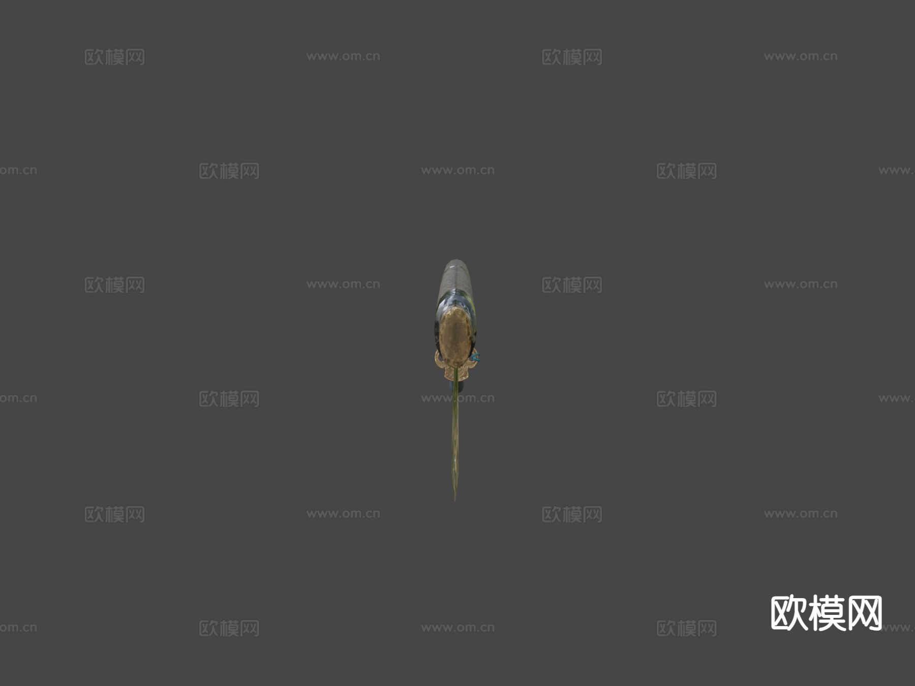 双手大剑su模型下载（渲染图6）