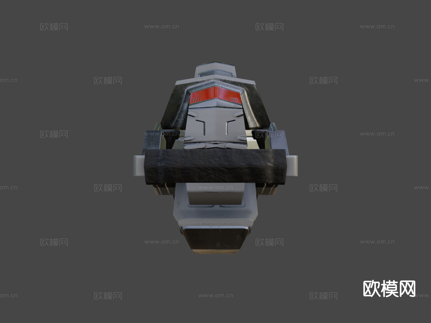 激光束枪su模型下载（渲染图6）