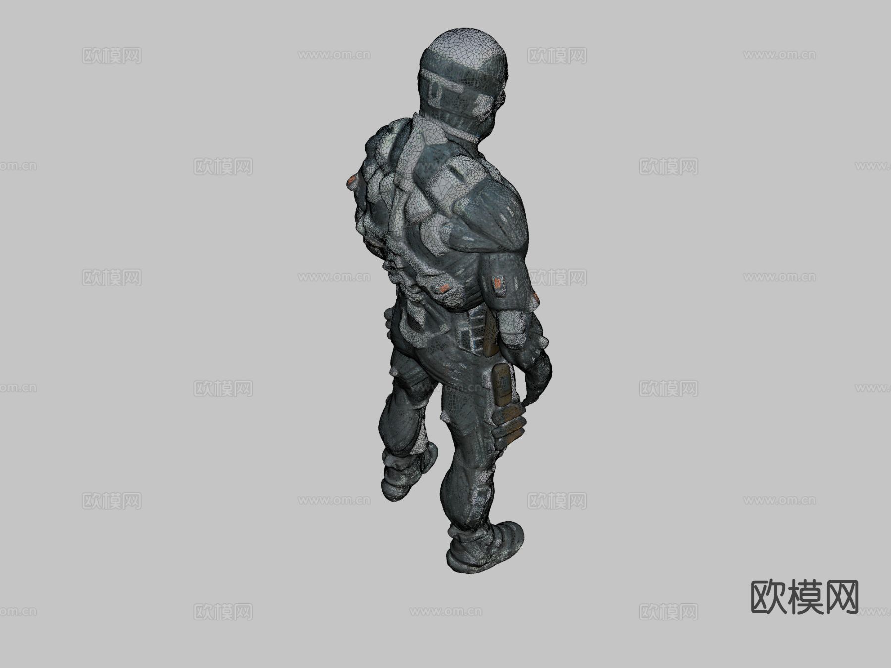 D纳米服su模型下载（渲染图1）