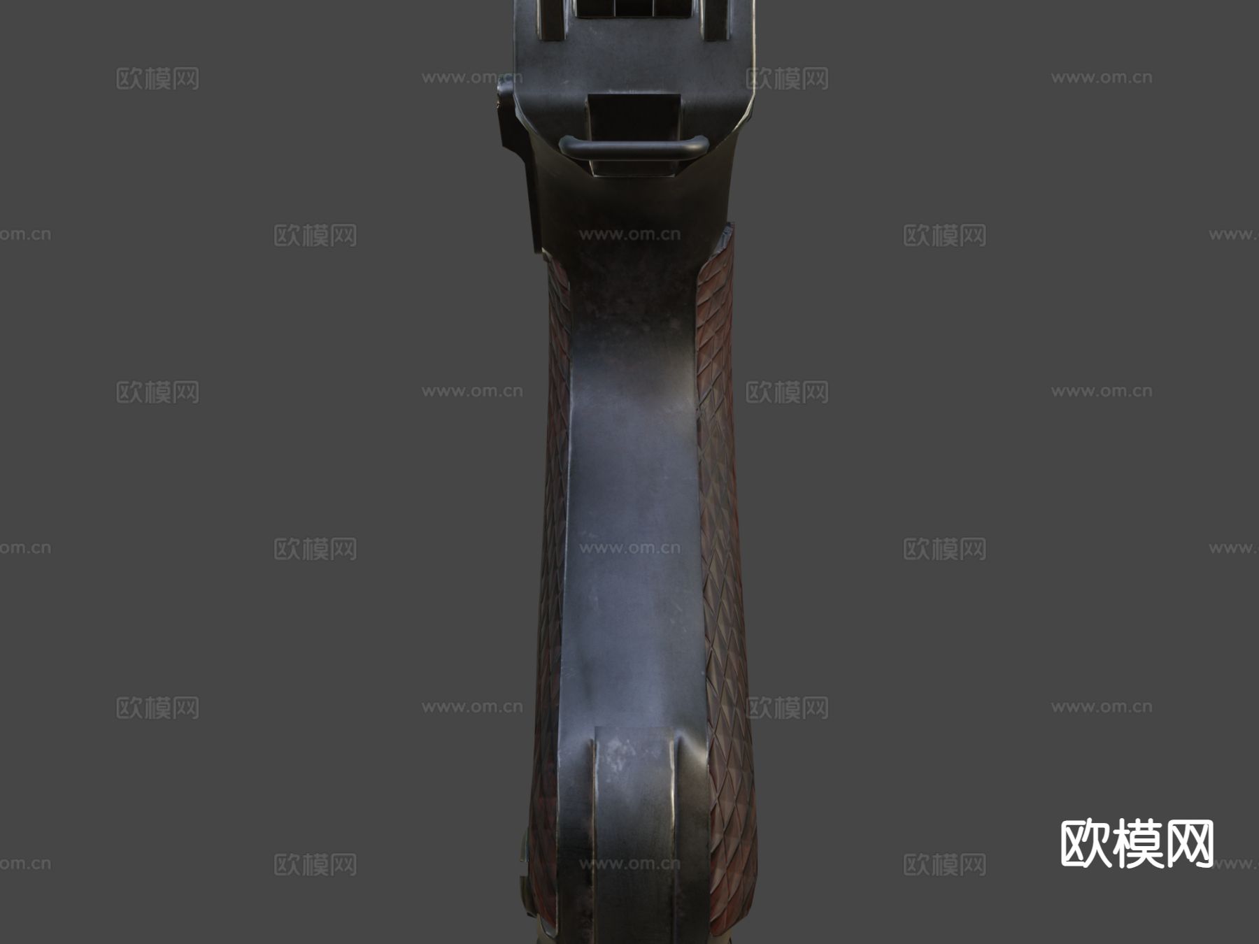 鲁格P08手枪su模型下载（渲染图5）