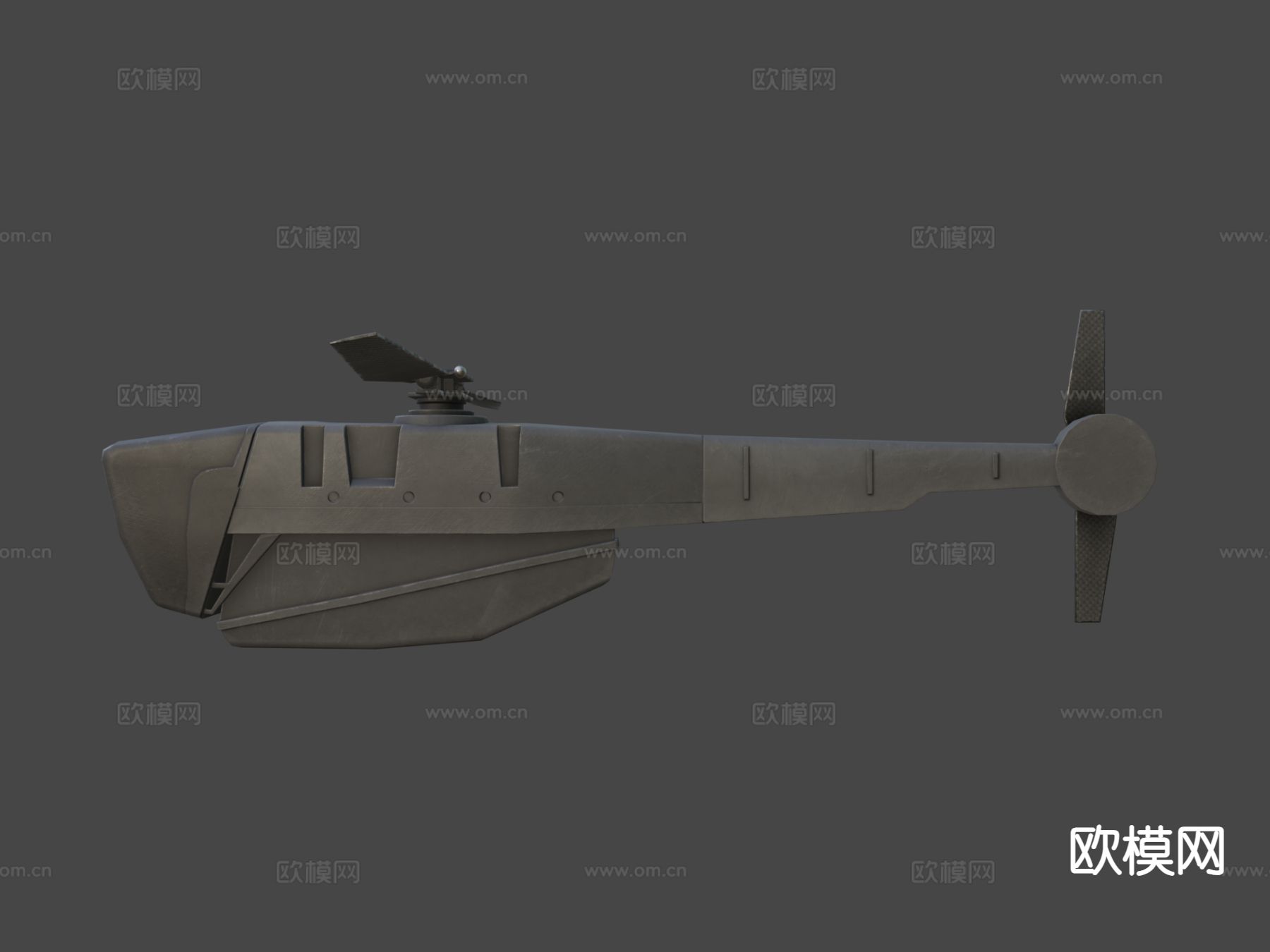 纳米无人机su模型下载（渲染图7）