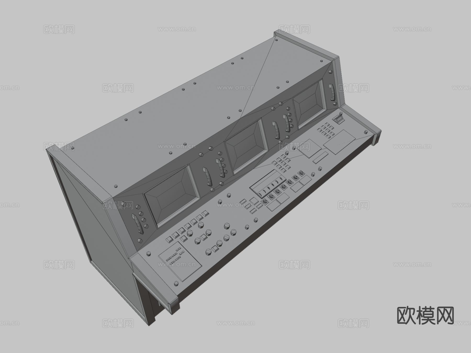 发射控制台su模型下载（渲染图1）